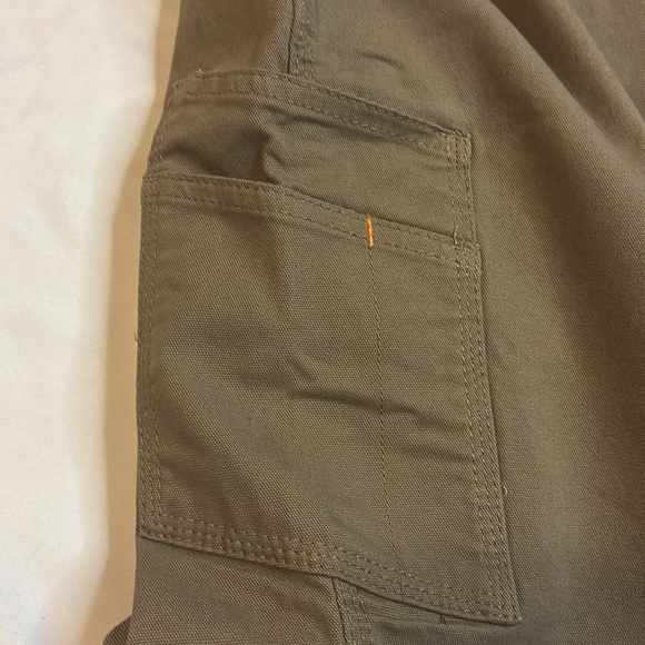 ✨Women’s Ariat Rebar Perfect Rise Stretch Made Tough Hard Working Shorts Size 27 - Picture 9 of 14